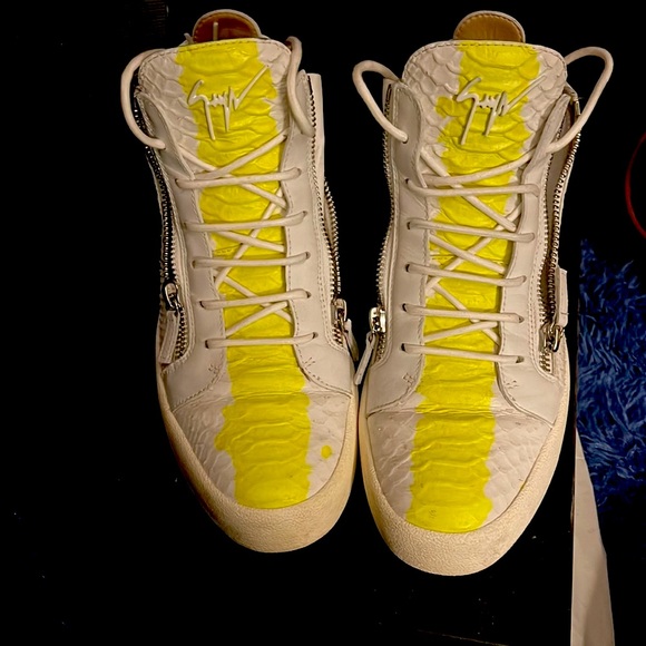 Giuseppe Zanotti Neon Snake Double Zip Med (Size 44) - Picture 1 of 6